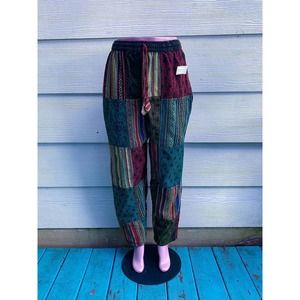 Beautiful boho hippie patchwork pants unisex